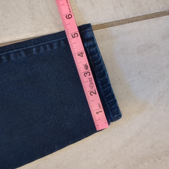 NYDJ Skinny Ankle Dark Wash Jeans With Lift Tuck Technology Size 2 - Picture 9 of 10